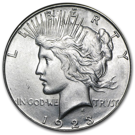 1923-S Peace Dollar BU 1923-S Peace Dollar BU